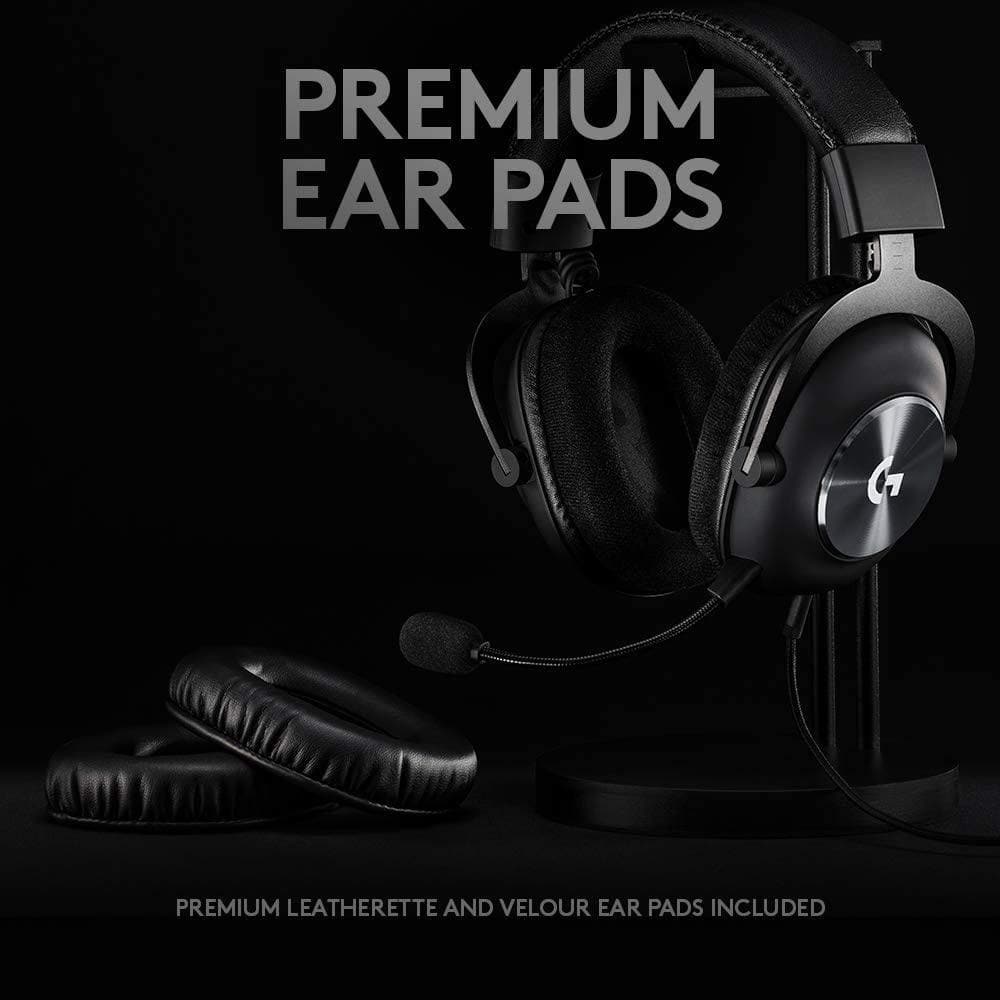 Buy Logitech,Logitech G PRO X Gaming-Headset, Over-Ear Headphones with Blue VO!CE Mic, DTS Headphone:X 7.1, 50mm PRO-G Drivers, 7.1 Surround Sound for esports Gaming, PC/PS/Xbox/Nintendo Switch - Black - Gadcet.com | UK | London | Scotland | Wales| Ireland | Near Me | Cheap | Pay In 3 | Headphones
