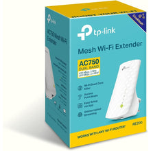 TP-LINK,TP-Link RE200 AC750 Universal Dual Band Range Extender, Broadband/Wi-Fi Extender, Wi-Fi Booster/Hotspot with Ethernet Port, Plug and Play, Smart Signal Indicator, UK Plug - Gadcet.com