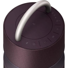 LG,LG XBOOM 360 RP4 Omnidirectional 360˚Sound Portable Wireless Bluetooth Speaker with Mood Lighting, Up to 10 Hours Battery, Indoor/Outdoor - Burgundy - Gadcet.com