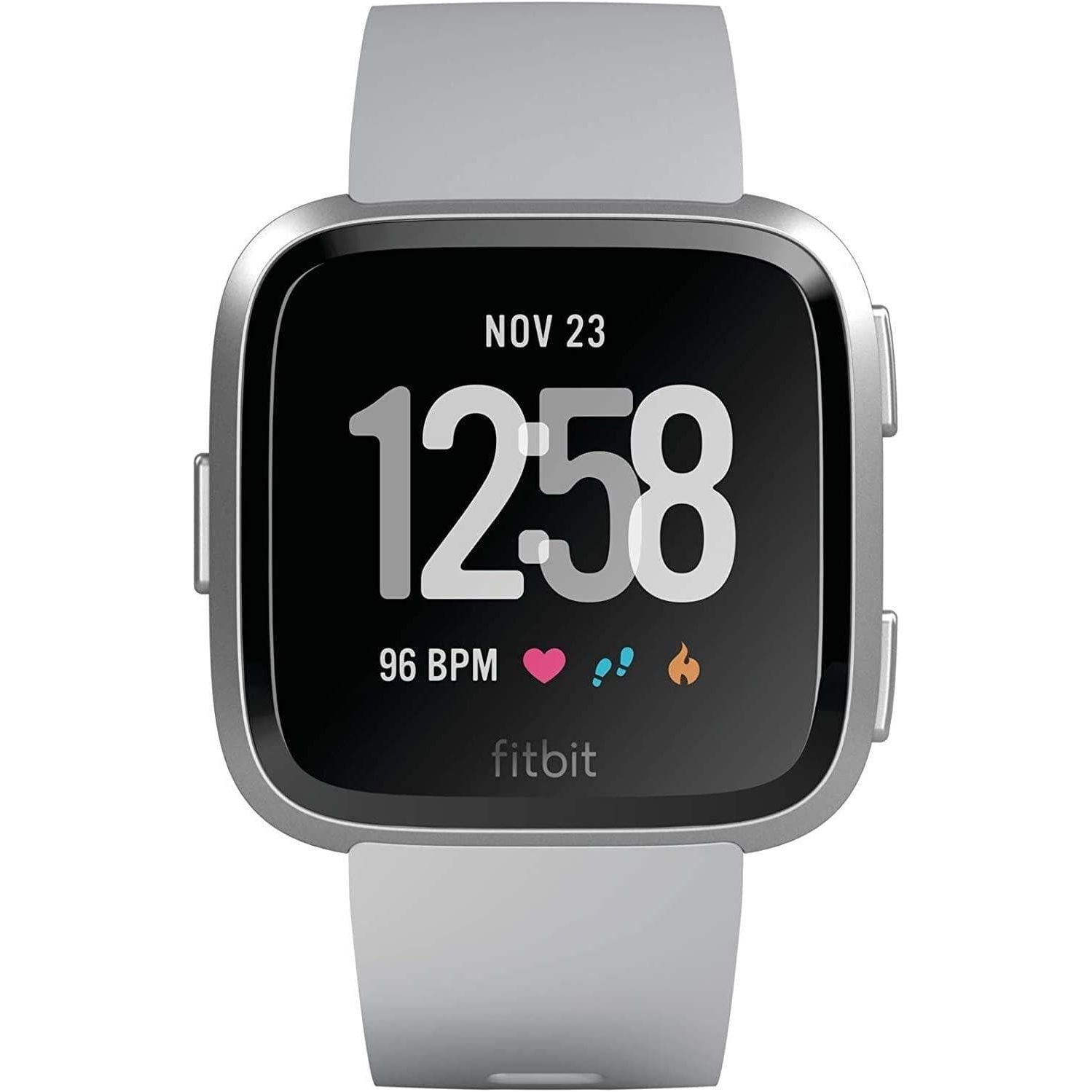 Buy Fitbit,Fitbit Versa Health & Fitness Smartwatch with Heart Rate, Music & Swim Tracking, Grey - Gadcet.com | UK | London | Scotland | Wales| Ireland | Near Me | Cheap | Pay In 3 | Electronics