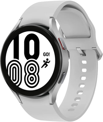 Buy Samsung,SAMSUNG Galaxy Watch4 BT Smart Watch, 44 mm - Aluminium, Silver - Gadcet.com | UK | London | Scotland | Wales| Ireland | Near Me | Cheap | Pay In 3 | smart watch