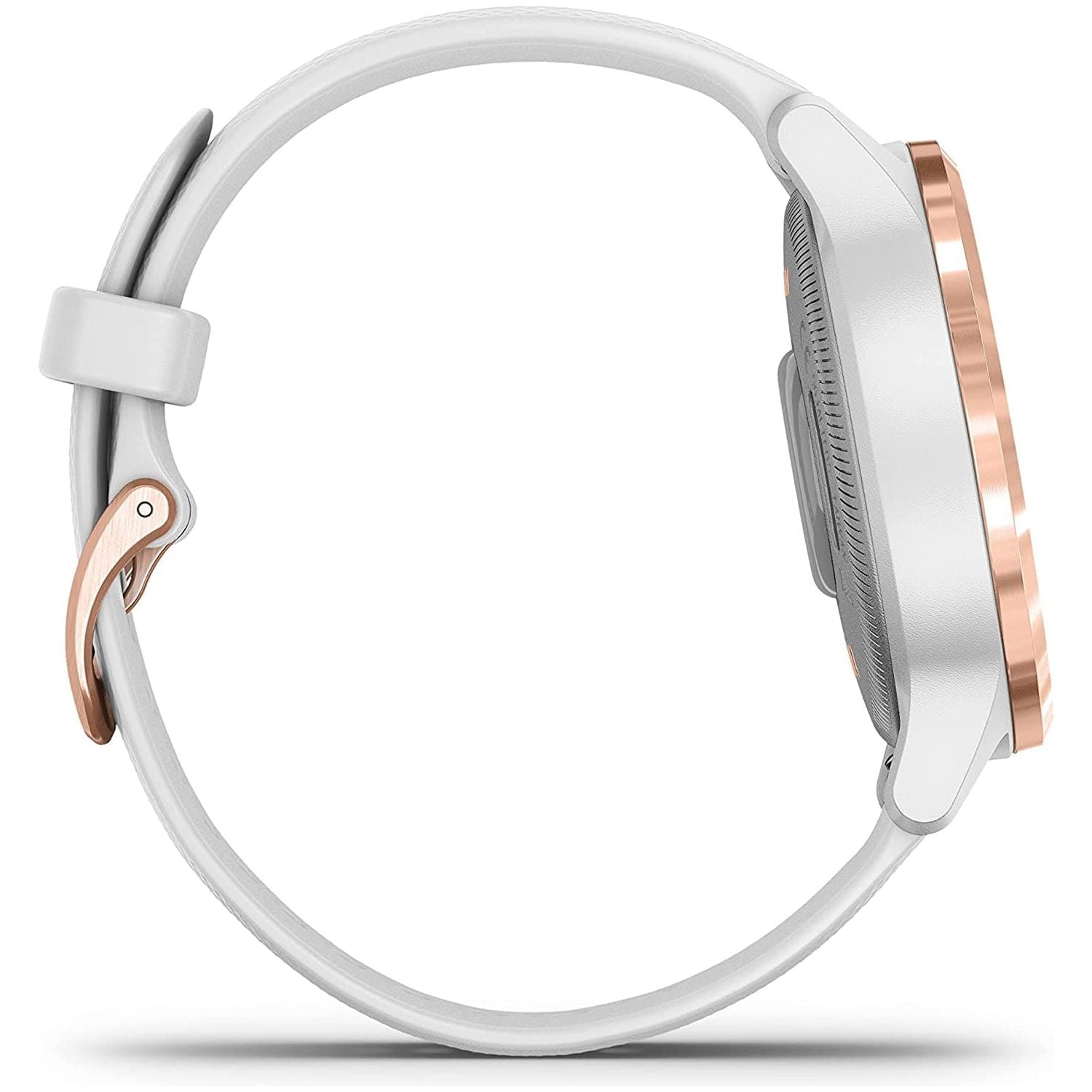 Buy Garmin,Garmin Vívoactive 4S, Smaller-Sized GPS Smartwatch, Features Music, Body Energy Monitoring, Animated Workouts, Pulse Ox Sensors and MORE, White/Rose Gold - Gadcet.com | UK | London | Scotland | Wales| Ireland | Near Me | Cheap | Pay In 3 | Watches