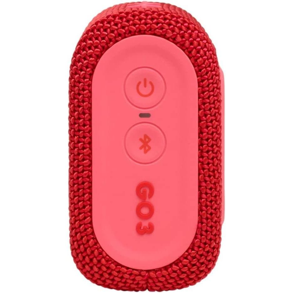 Buy JBL,JBL GO 3 - Wireless Bluetooth portable speaker with integrated loop for travel with USB C charging cable, in red - Gadcet.com | UK | London | Scotland | Wales| Ireland | Near Me | Cheap | Pay In 3 | Speakers