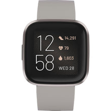 Fitbit,Fitbit Versa 2 Smart Watch - Grey Alu / Stone Band - Gadcet.com
