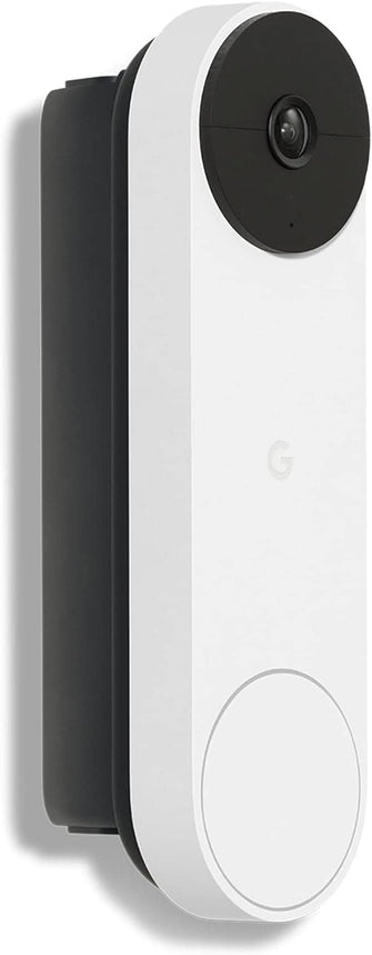 Google Nest Doorbell, Wireless (Battery) Video Doorbell, Smart WiFi Doorbell Camera - Snow - 2