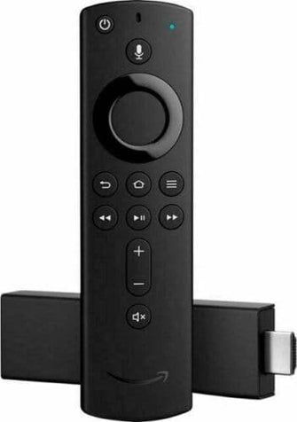 Amazon Fire TV Stick 4K Media Streamer With 2nd Gen Alexa Voice Remote - Black - 1