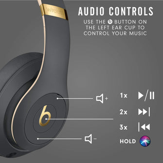 Beats Studio3 Wireless Noise Cancelling Over-Ear Headphones - Shadow Grey - 5