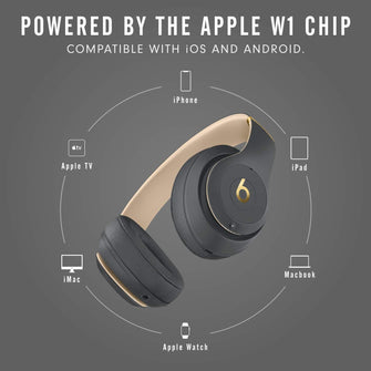 Beats Studio3 Wireless Noise Cancelling Over-Ear Headphones - Shadow Grey - 6