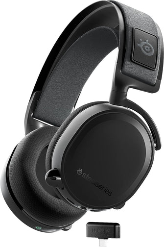 SteelSeries Arctis 7+ Wireless Gaming Headset – Lossless 2.4 GHz – 30 Hour Battery Life – USB-C – 7.1 Surround – For PC, PS5, PS4, Mac, Android And Switch - Blackdg - 1