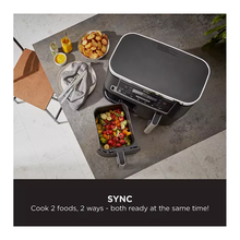 Ninja Foodi MAX Dual Zone Air Fryer [AF451UK] Smart Cook System, 9.5L, 2 Drawers, 6 Functions [Black] - 4