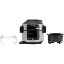 NINJA Foodi 11-in-1 SmartLid Multi-Cooker 6L [OL550UK] Electric Pressure Cooker, Air Fryer, Combi-Steam, Slow Cooker, Grill, Bake - Silver - 2