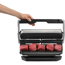 Tefal OptiGrill+ XL [GC722D40] Intelligent Health Grill, 9 Automatic Settings, Stainless steel, 2180W, 6-8 Portions, 48.9 x 38.2 x 22.8 cm - 6