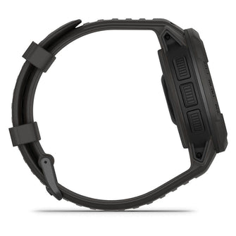 Garmin Instinct Crossover Solar Graphite 45mm Black Silicone Strap Watch - 4