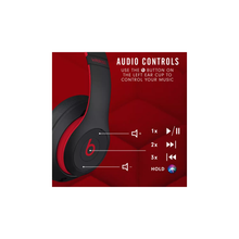 Beats Studio3 ANC Over-Ear Wireless Headphones [Black/Red] - 7