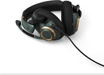 EPOS H6Pro - Closed Acoustic Gaming Headset with Mic - Over-Ear Headset – Lightweight - Lift-to-Mute - Xbox - PS4 - PS5 - PC/Windows [Green] - 5