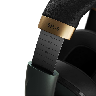 EPOS H6Pro - Closed Acoustic Gaming Headset with Mic - Over-Ear Headset – Lightweight - Lift-to-Mute - Xbox - PS4 - PS5 - PC/Windows [Green] - 6