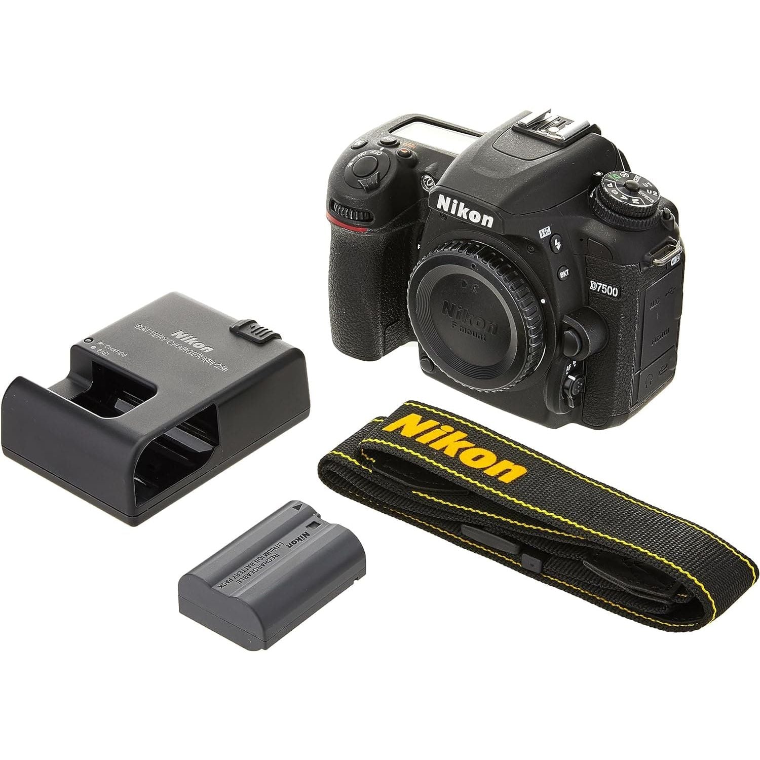 Nikon D7500 Digital DSLR Camera Body - Black - 5