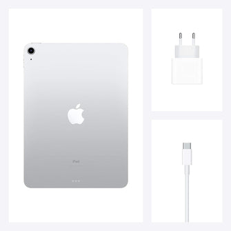 Apple iPad Air (4th Gen) 64GB Wi-Fi + Cellular - Silver - 6