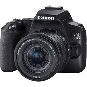 Canon EOS 250D Digital Camera - Black +Lens(EF-S 18-55 mm f/4-5.6 IS STM) - 2