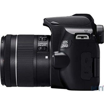 Canon EOS 250D Digital Camera - Black +Lens(EF-S 18-55 mm f/4-5.6 IS STM) - 4
