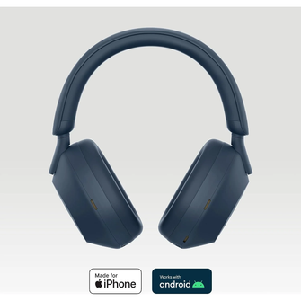 Sony WH-1000XM5 - Noise Cancelling Wireless Headphones - Midnight Blue - 2