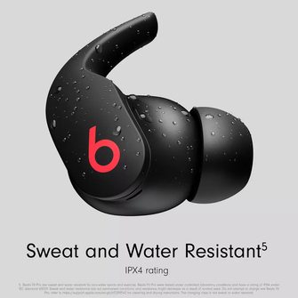 Beats Fit Pro True Wireless Noise Cancelling Earbuds [Black] - 4