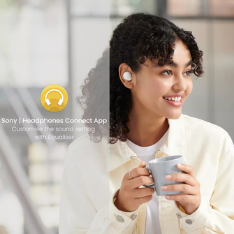 Sony WF - C500 Wireless Earbuds [White] - 6