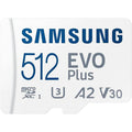 Samsung Evo Plus microSD SDXC U3 Class 10 - 130MB/s - 512GB - 1