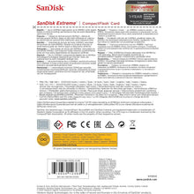 SanDisk Extreme 32 GB UDMA7 CompactFlash Card - Speed Up-To 120MB/S - Black/Gold - 3