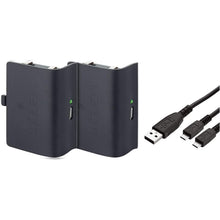 Venom Xbox One Rechargeable Battery Twin Pack: Black (Xbox One) - 2
