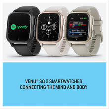 Garmin Venu SQ 2 GPS Smartwatch with All-day Health Monitoring, Cool Mint and Metallic Mint - 6