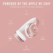 BEATS Solo 3 Wireless Bluetooth Over-Ear Headphones - Rose Gold - 3