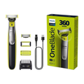 Philips OneBlade 360 [QP2834/20] for Face & Body with 5-in-1 Adjustable Comb, Body Comb & Skin Guard [Trim, Edge, Shave] - 1