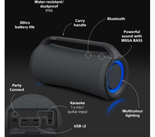 SONY SRS-XG500 Portable Bluetooth Speaker - Black - 3