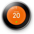 Google Nest Learning Thermostat 3rd Generation, Stainless Steel - Smart Thermostat - A Brighter Way To Save Energy - 1