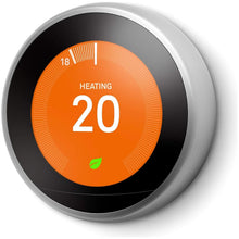 Google Nest Learning Thermostat 3rd Generation, Stainless Steel - Smart Thermostat - A Brighter Way To Save Energy - 2
