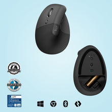 Logitech Lift Left Vertical Ergonomic Mouse - 4