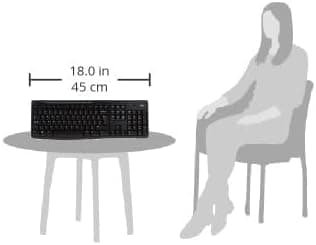 Logitech MK270 Wireless Keyboard and Mouse Combo for Windows, 2.4 GHz Wireless, Compact Mouse, 8 Multimedia and Shortcut Keys - 5