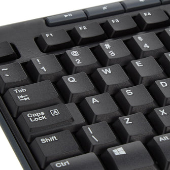 Logitech MK270 Wireless Keyboard and Mouse Combo for Windows, 2.4 GHz Wireless, Compact Mouse, 8 Multimedia and Shortcut Keys - 3