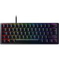 Razer Huntsman Mini (Purple Switch) - 60% Compact Gaming Keyboard (Clicky Optical-Mechanical Switches, Doubleshot PBT Keycaps, Detachable USB-C Cable) UK Layout | Black - 1