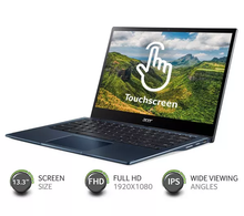 ACER Spin 513 LTE 13.3" 2 in 1 Chromebook - Snapdragon 7c Gen 2, 128 GB eMMC, Blue - 4