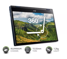 ACER Spin 513 LTE 13.3" 2 in 1 Chromebook - Snapdragon 7c Gen 2, 128 GB eMMC, Blue - 3