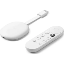 GOOGLE Chromecast 4K HDR with Google TV [Snow] - 1