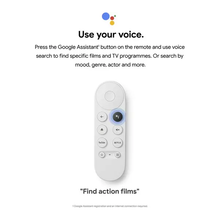 GOOGLE Chromecast 4K HDR with Google TV [Snow] - 8