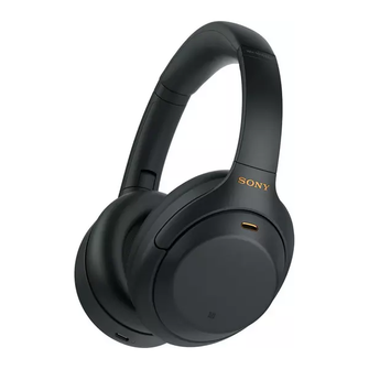 SONY WH-1000XM4 Wireless Bluetooth Noise-Cancelling Headphones [Black] - 1