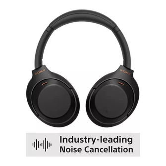 SONY WH-1000XM4 Wireless Bluetooth Noise-Cancelling Headphones [Black] - 2