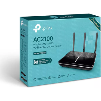 TP-LINK Archer VR2100 WiFi Modem Router - AC 2100, Dual-band - 3