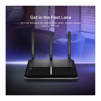 TP-LINK Archer VR2100 WiFi Modem Router - AC 2100, Dual-band - 4