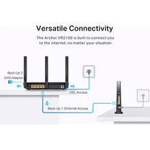 TP-LINK Archer VR2100 WiFi Modem Router - AC 2100, Dual-band - 5