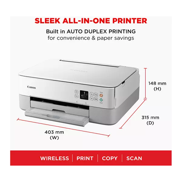 CANON PIXMA TS5351i All-in-One Wireless Inkjet Printer - 2